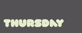 thursday